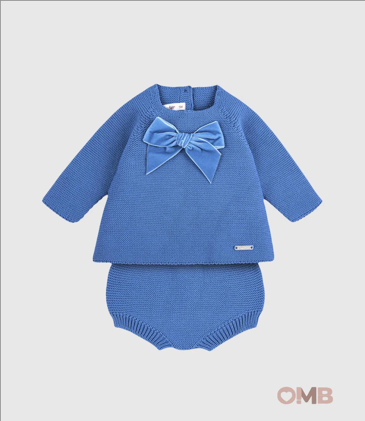 Coordinato Condor neonata 811 Blu - immagine 2