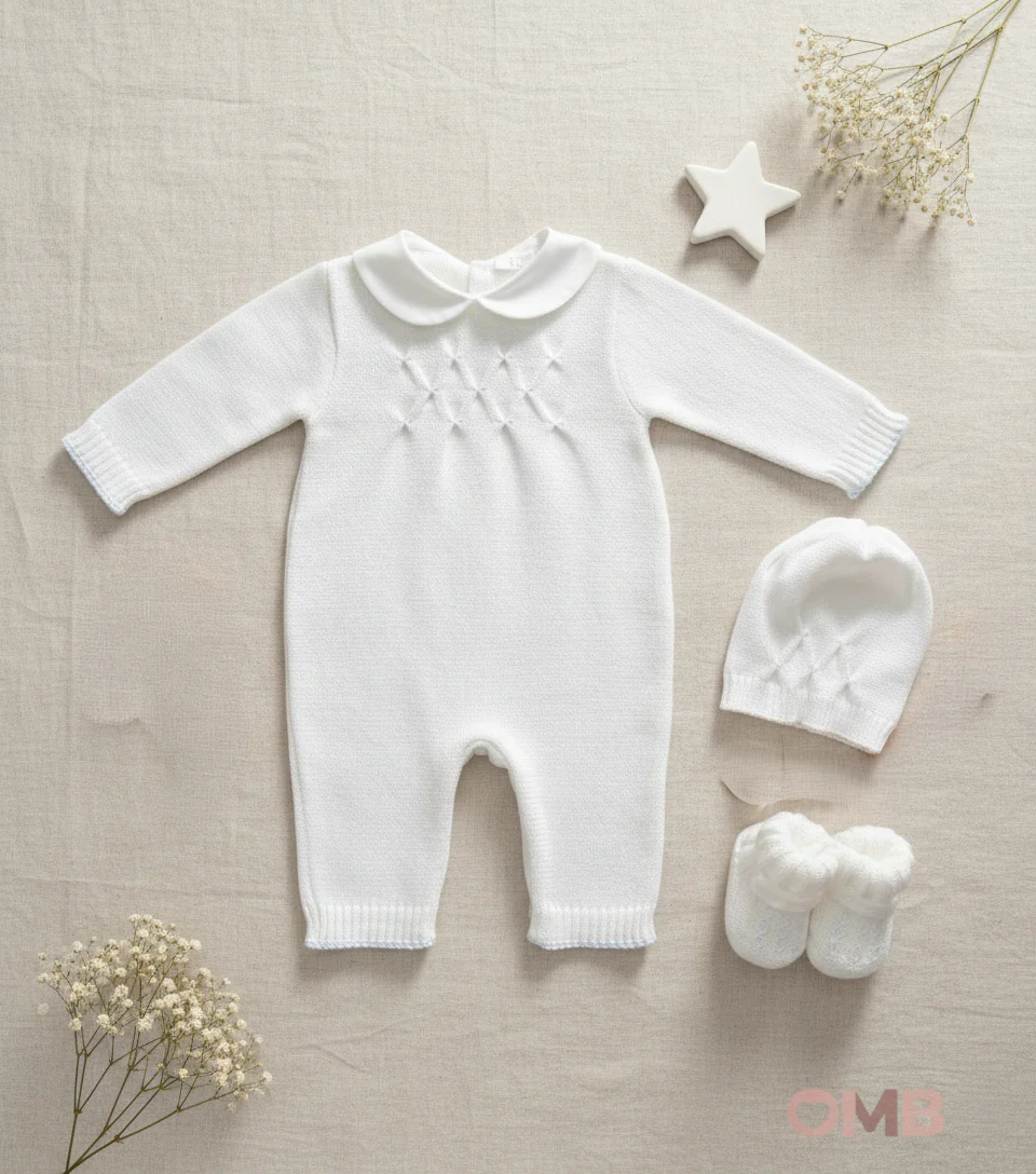 Set nascita PRIMODI BEBE neonato 3613 9 10 Bianco - immagine 2