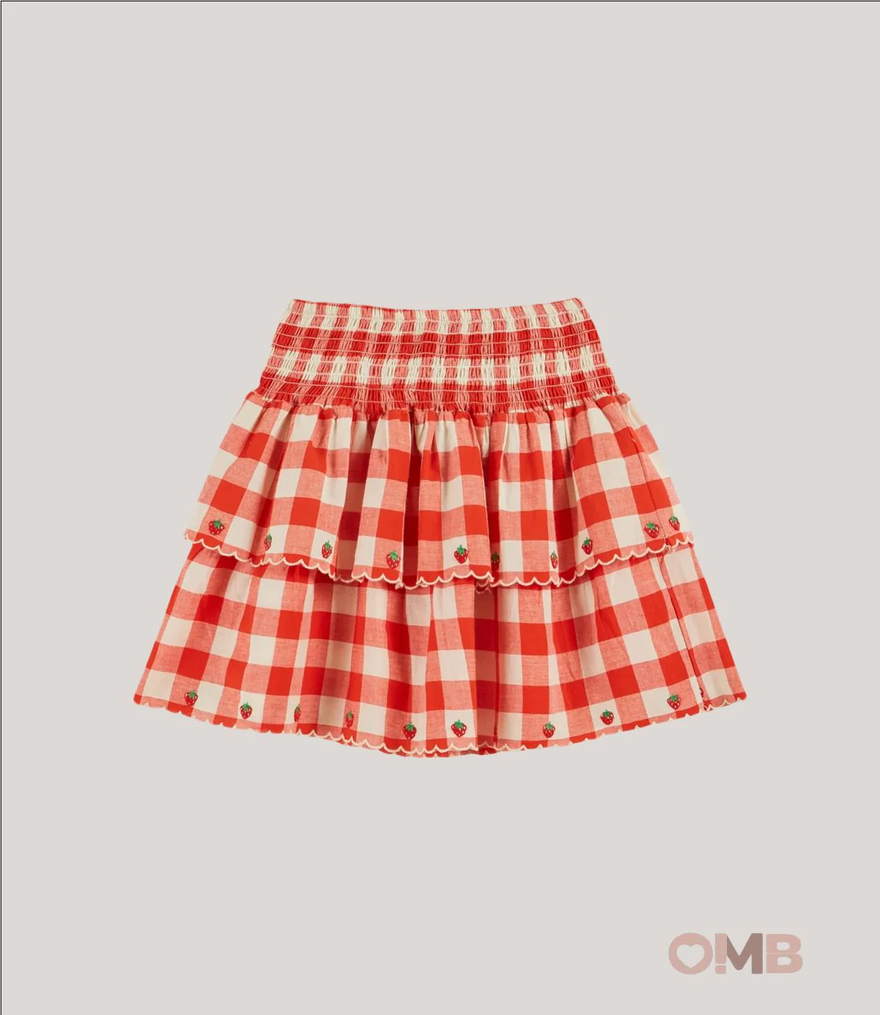 Gonna EMILE ET IDA bambina AD193A Rossa - immagine 2